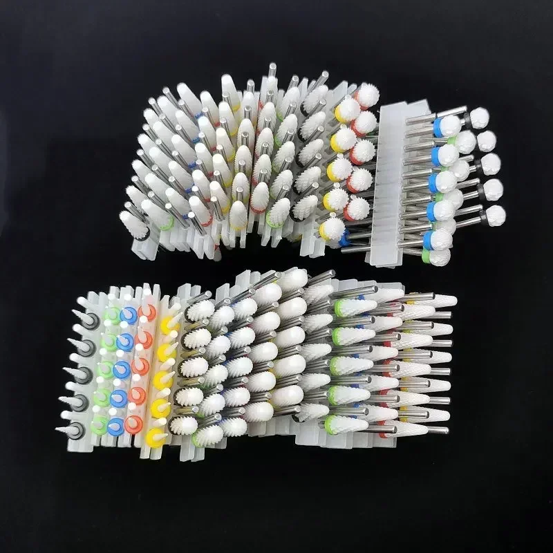 10 Ceramic Drill Bits, Milling Cutters, Rotating Nail Polish Grinding Machine Accessories, Overflow Removal Tool Accessories2026