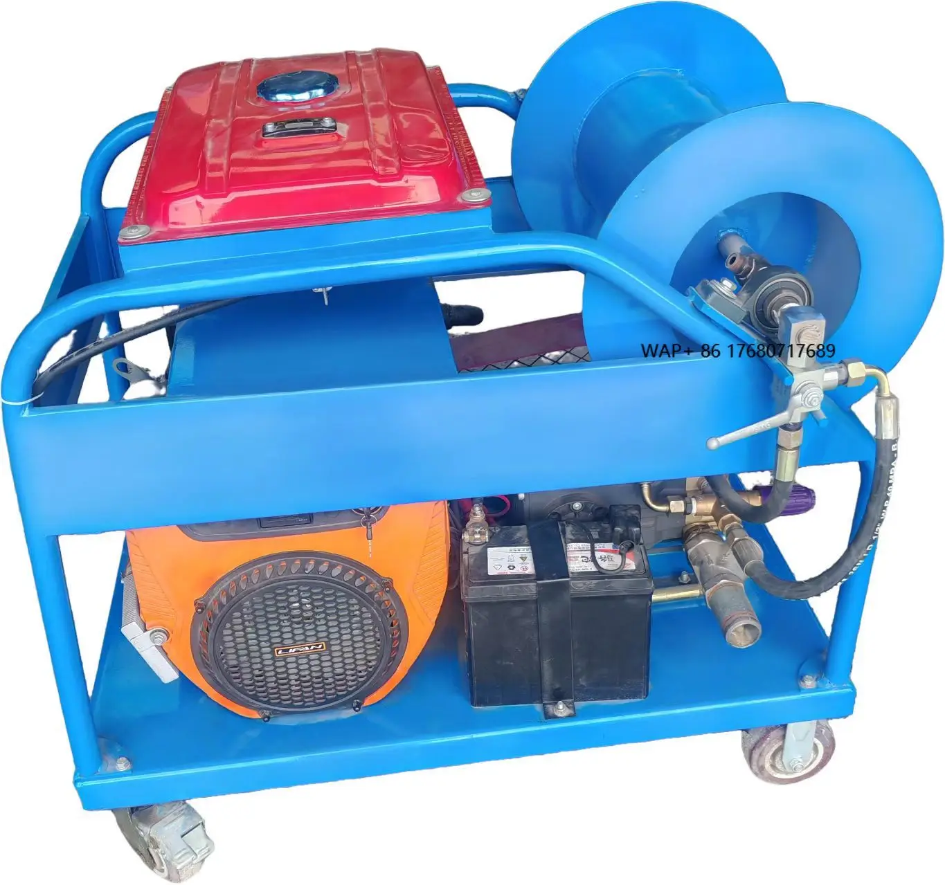 

20Mpa 27Hp High Pressure Drainage Cleaning Machine Sewer Jet Pump and Drainage Cleaning Machine