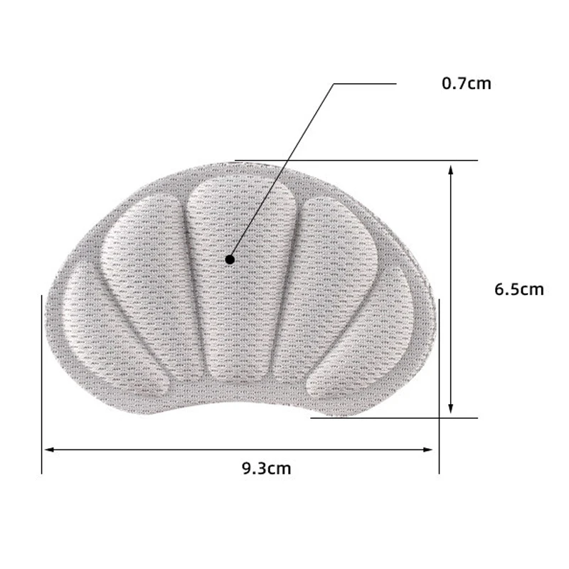 여성용 신발 안창, 하이힐 쿠션 패드, 크기 조절, 접착 힐 패드 라이너 그립, 보호대 통증 완화, 발 관리