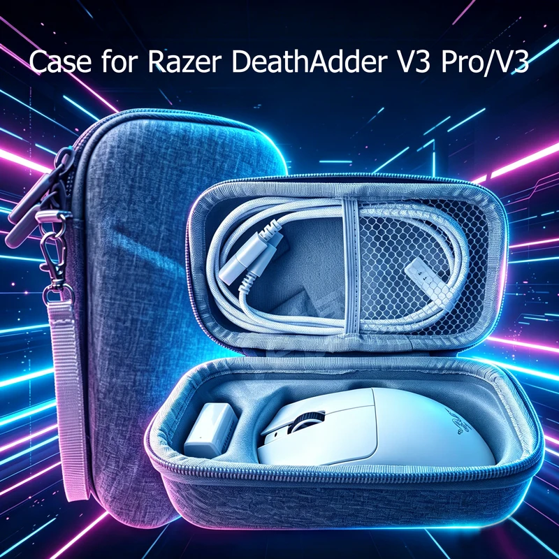 Case for Razer DeathAdder V3 Pro/V3 Gaming Mouse Protective Carrying Storage Bag