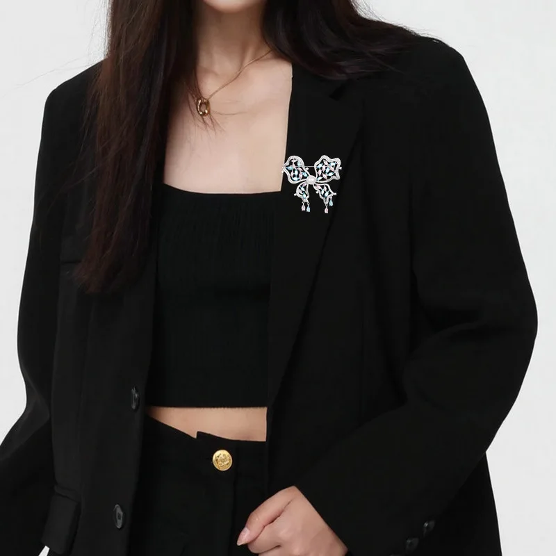 Высококачественная роскошная брошь-бабочка с цирконом, женский ювелирный аксессуар с пресноводным жемчугом, вечерний корсаж