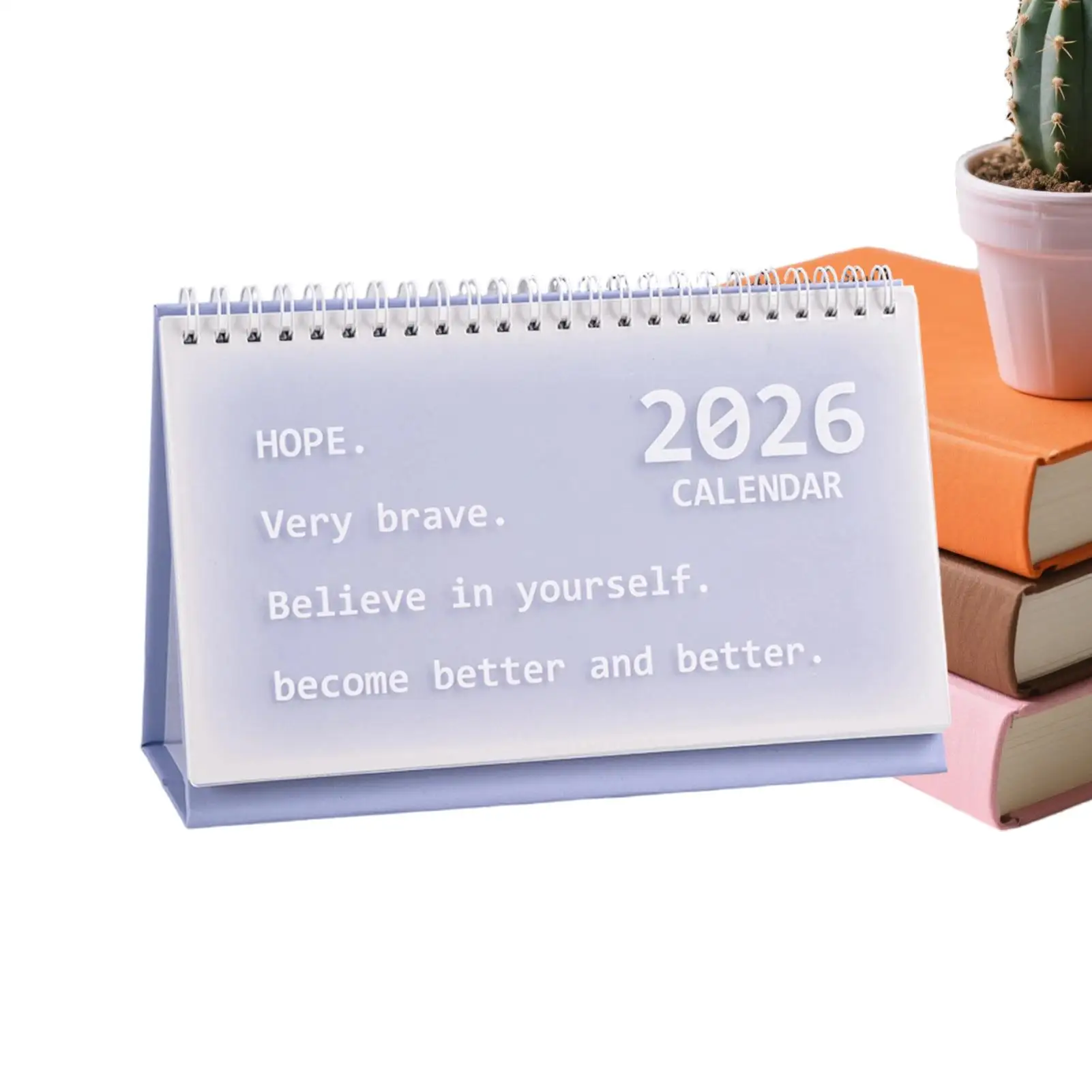 

Настольный календарь 2026 в корейском стиле, портативный органайзер для украшения, эстетический настольный календарь-планировщик для учителей, классных офисов