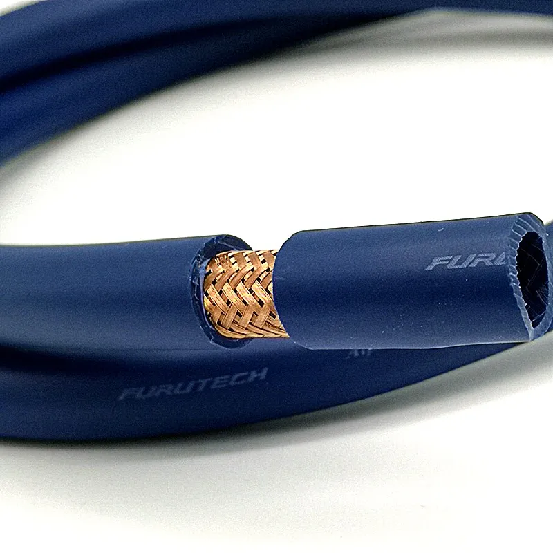 Japan Furutech FP-3TS20 New Alpha Series OCC Single Crystal Copper Blue Ribbon Fever Pure Copper Audio Power Cord