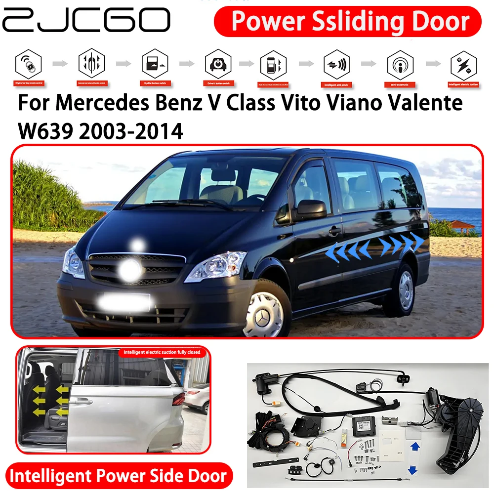 

for Mercedes Benz V Class Vito Viano Valente W639 2003-2014 MPV Smart Electric Left Right Sliding Side Door Motor Retrofit Kit