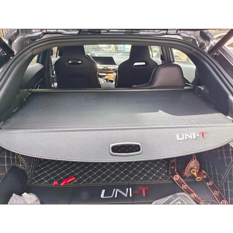 For Changan UNI T 2023 Accessories UNI-T 2020~2023 Car Trunk Curtain Covers Rear Rack Partition Shelter Decoration Accessories