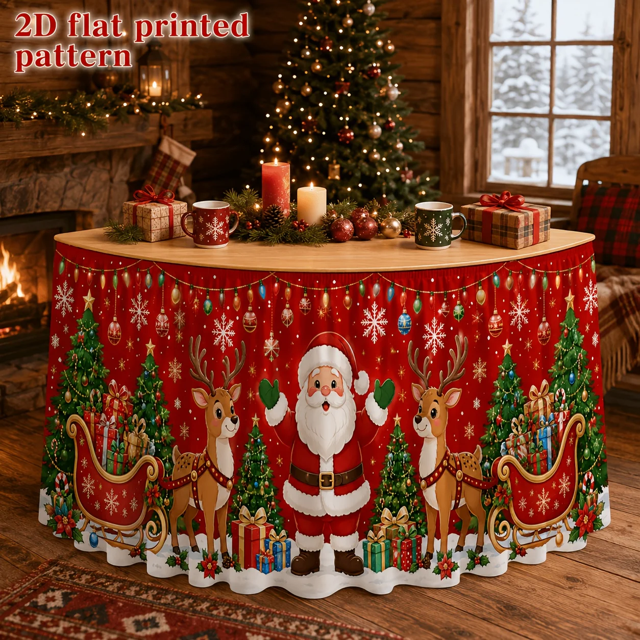Applicable to holiday dinner farmhouse banquets cafes family meals Christmas parties decorations