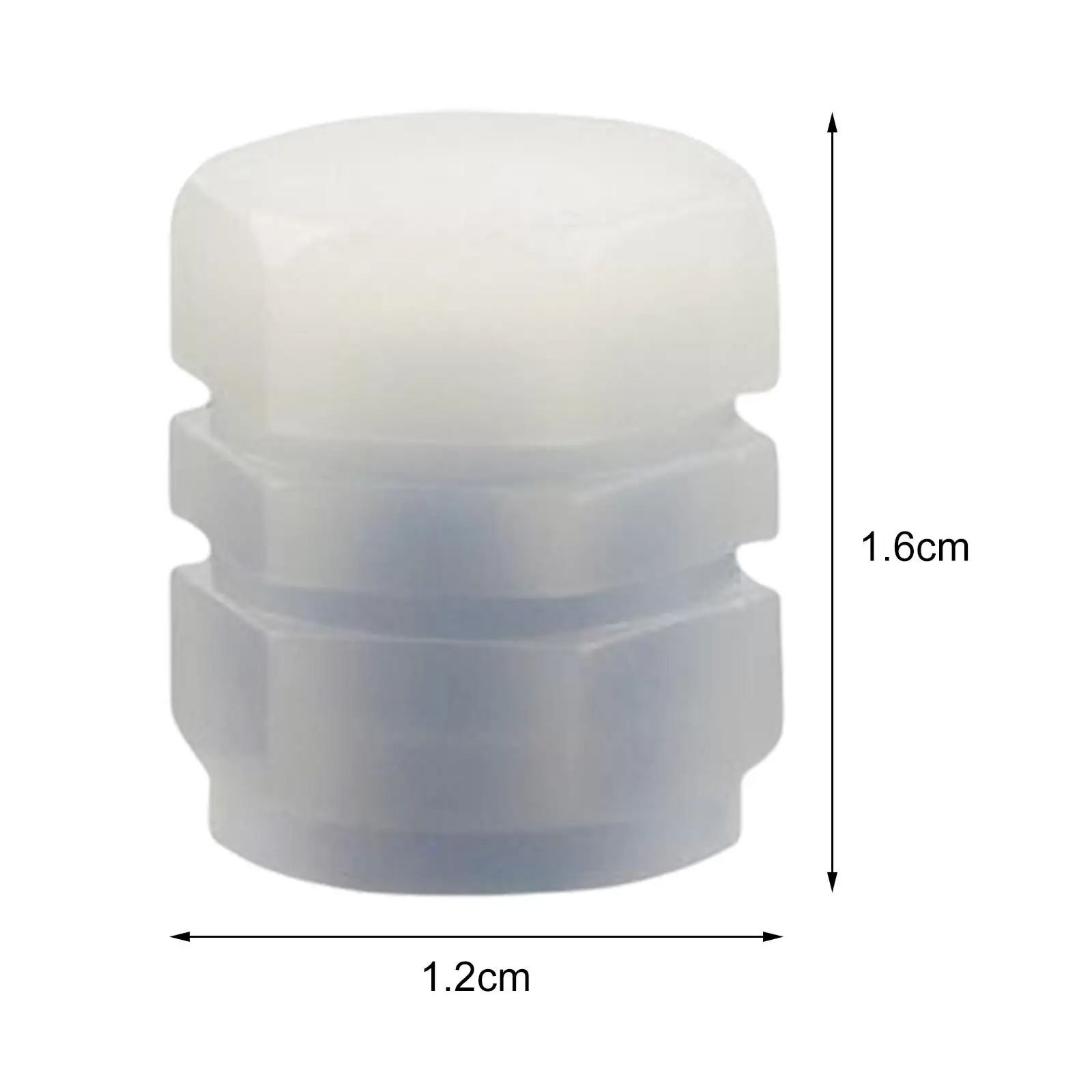 2Pcs Car Tire Valve Stem Caps Glow in Dark Wheel Valve Stem Covers Fit for