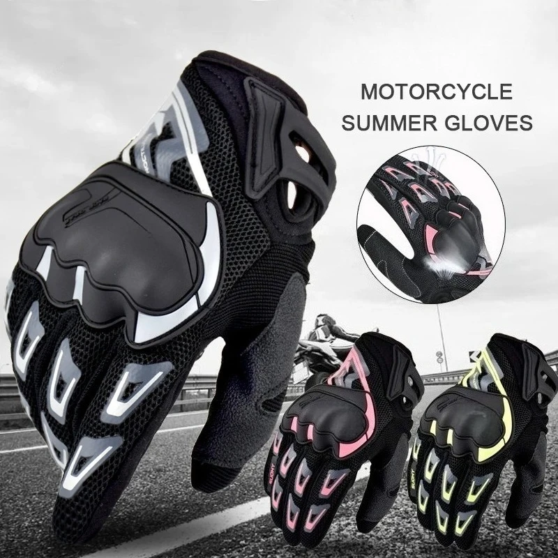

Suomy Motorcycle Gloves Summer Mesh Breathable Moto Gloves Men Women Touch Screen Motocross Gloves Touch Screen Cycling Gloves