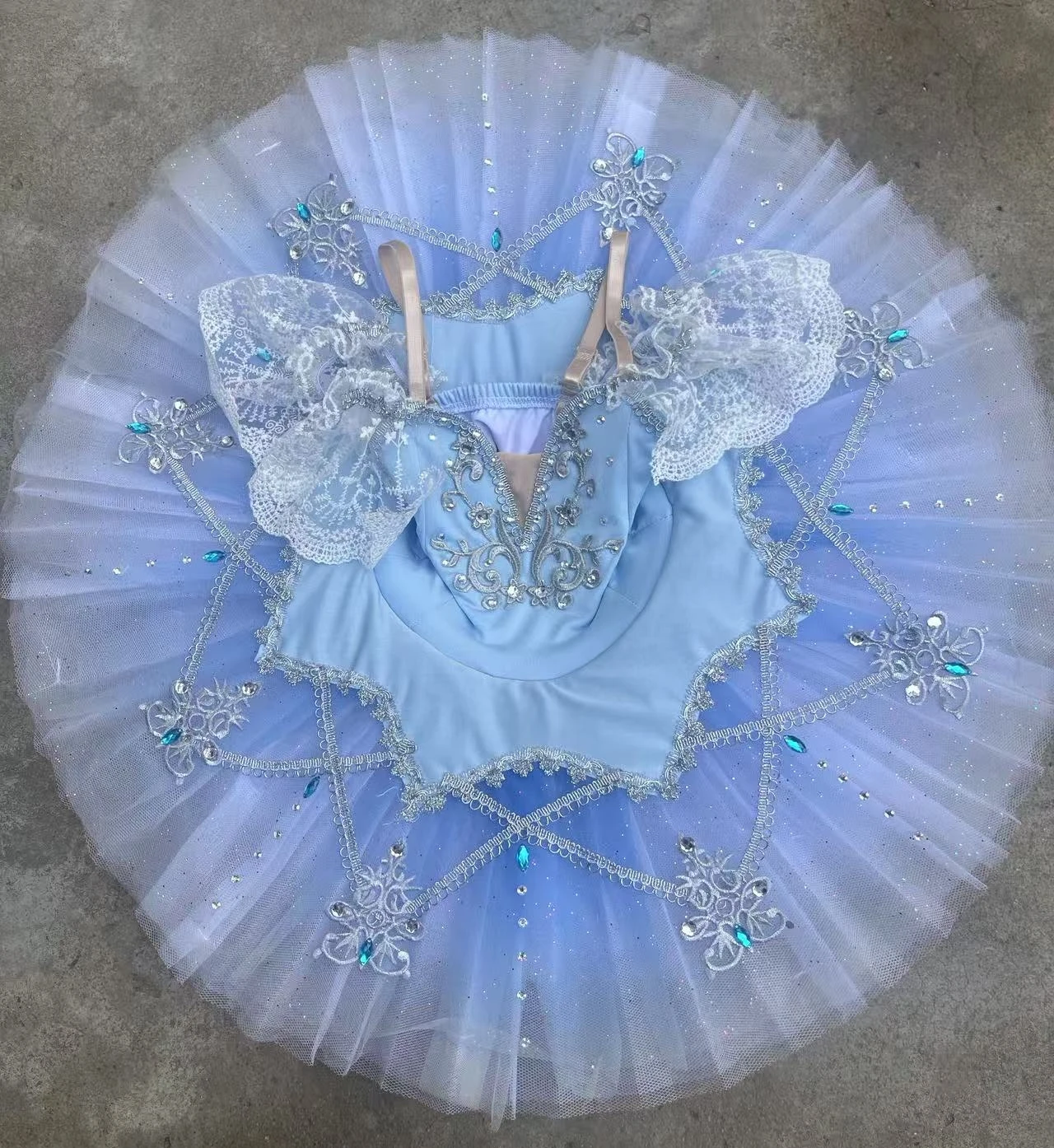 

Профессиональные балетные пачки, балетное платье для детей и девочек, синие блинные пачки, танцевальные костюмы балерины для женщин и взрослых, балетная юбка