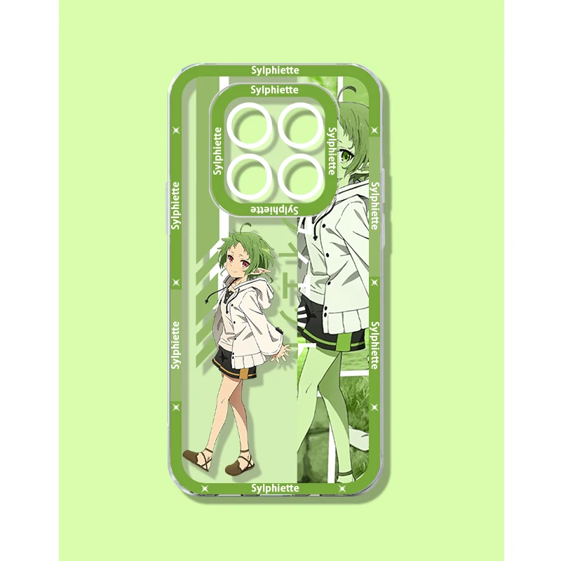 M-Mushoku T-Tensei Sylphiette Case for Xiaomi Redmi Note 15 14 13 Pro Plus 12 10 11 14S 13S 12S 11S 10S 4G 5G Clear Phone Cover view 4