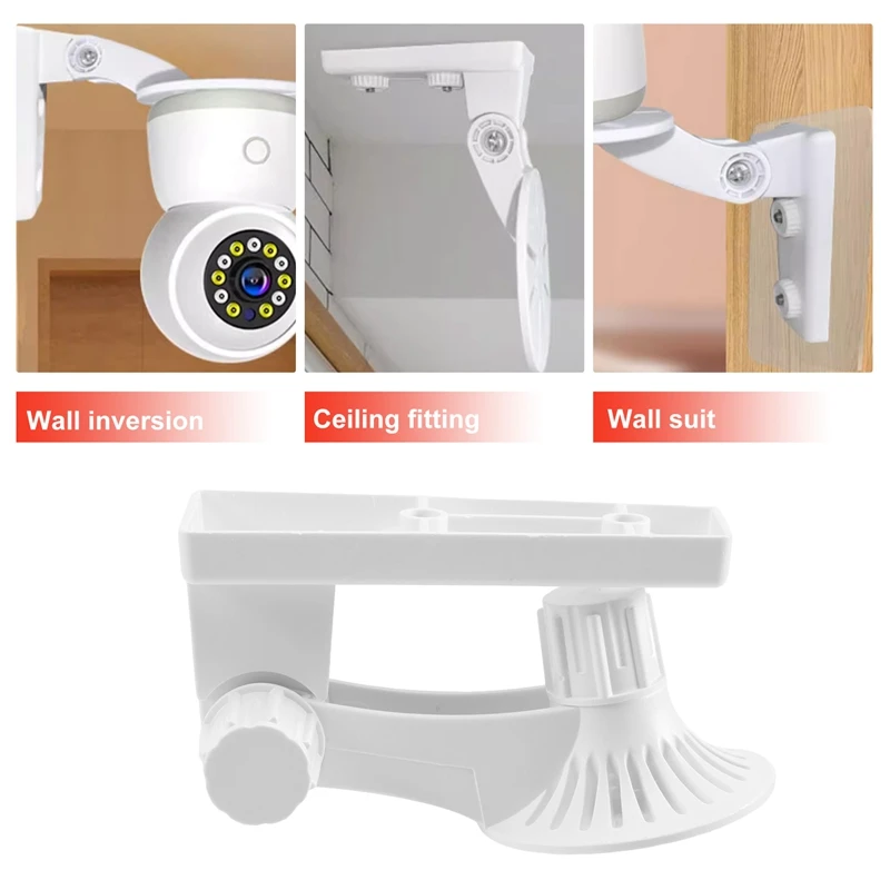 Wall Mount Bracket Cam Storage Stand Holder 180 Degree Adjustable For Cloud Camera 291 Series Wifi Home Security Camara