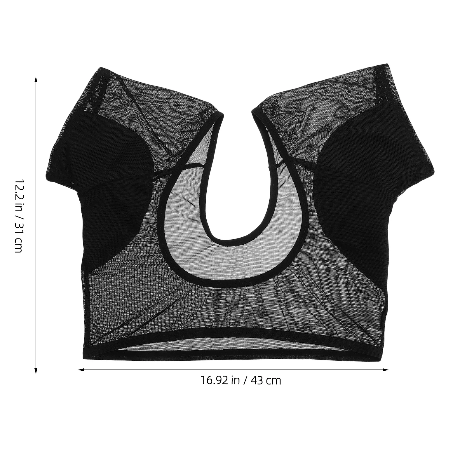 سترة عرق تحت الإبط قابلة للتنفس للنساء قابلة لإعادة الاستخدام وقابلة للغسل ماصة ولا بقع وواقي صيفي رقيق