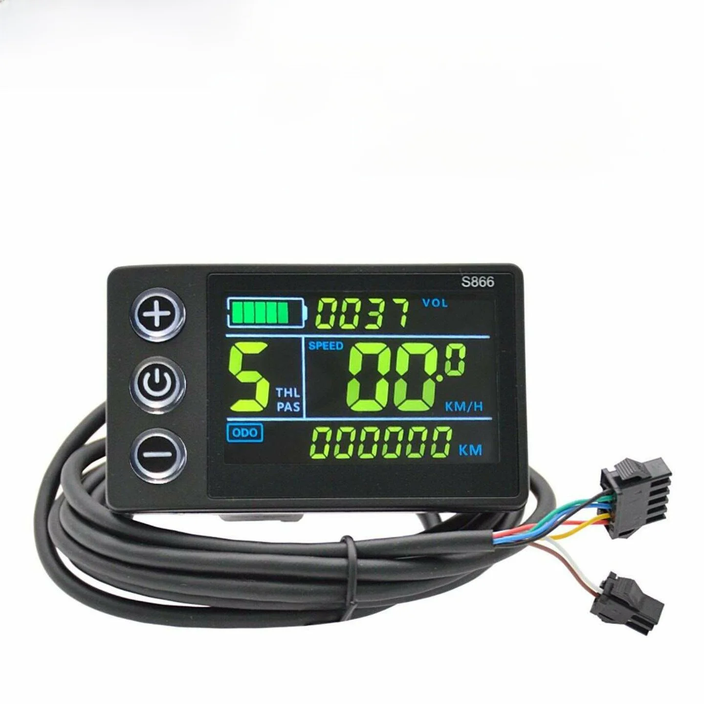 display-lcd-a-colori-intelligente-per-biciclette-mountain-bike-scooter-contachilometri-smart-a-sei-core