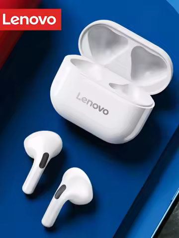 Lenovo LP40 Wireless Bluetooth Earphones TWS Touch Control Headset Gaming Headphones HD Call with Mic Earbuds 2025 New Choice