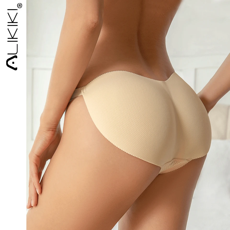 Butt Lifter Panties For Women Seamless Padded Underwear Booty Pads Hip Enhancer Panty Push Up Shaper Thongs Fake Ass Shapewear