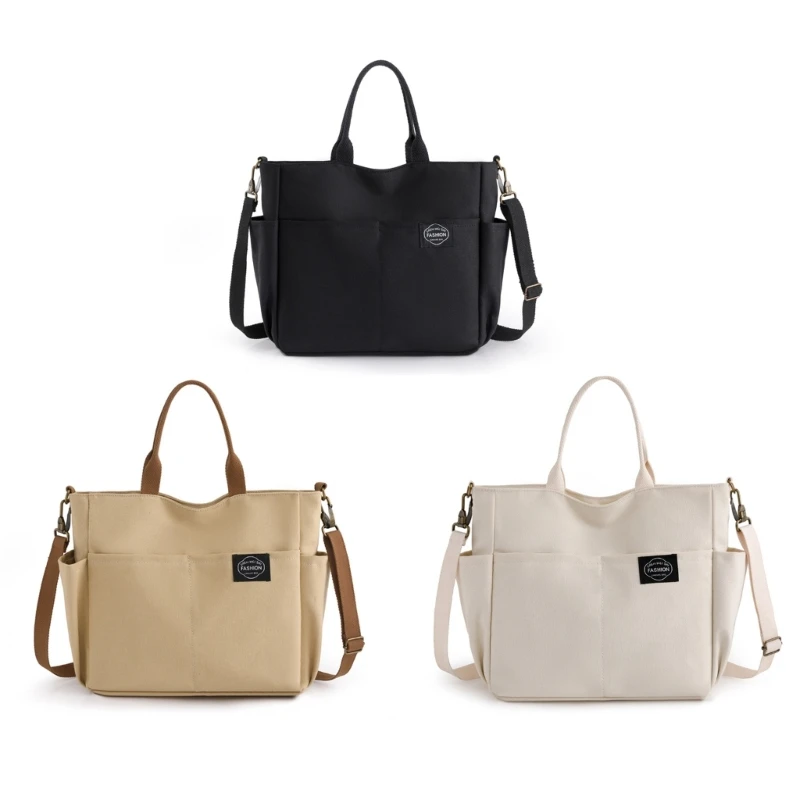 

Универсальные холщовые сумки-тоут для девочек. Модные и прочные сумки на ремне 066F.