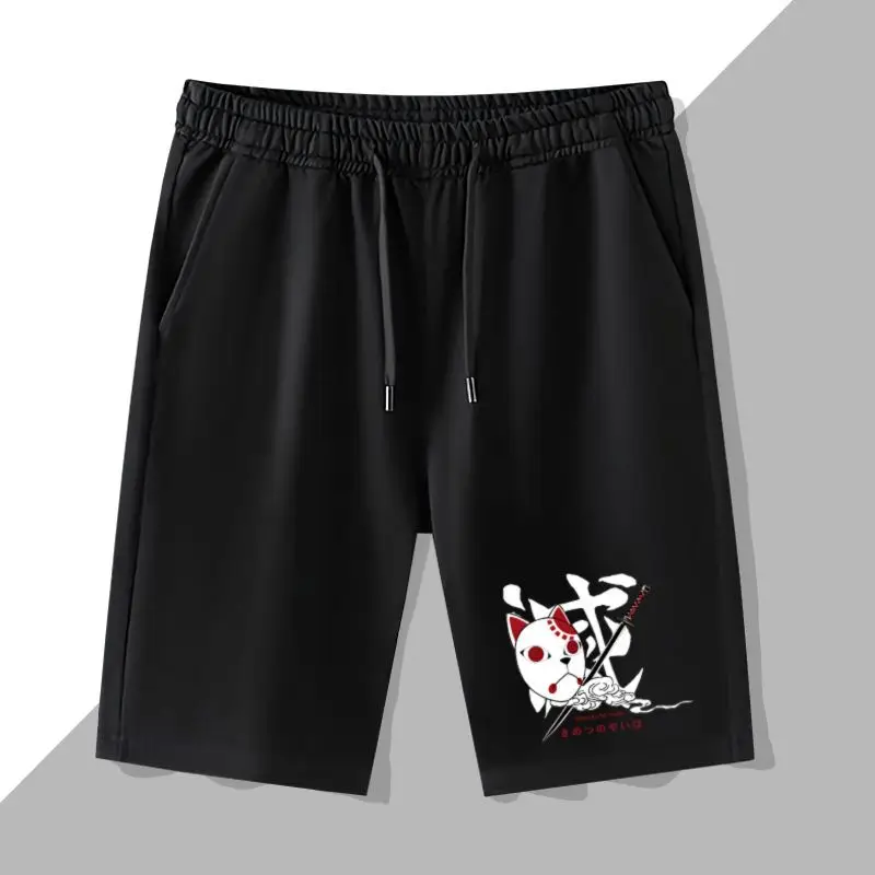 

Ghost Annihilation Blade аниме шорты Shibuichiro Tomioka Yoshiyuki Snake Love Column периферийные повседневные брюки с пятью точками для мужчин