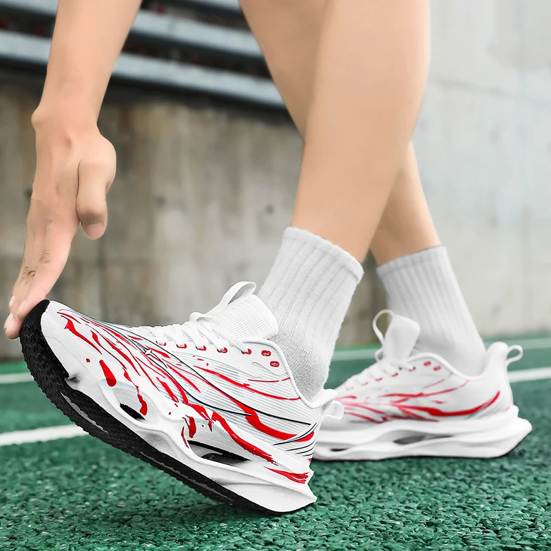 Breathable Double Mesh Sneakers, Lightweight Anti-slip Couple Running Shoes, Wear-resistant Parent-child Casual Sports Footwear