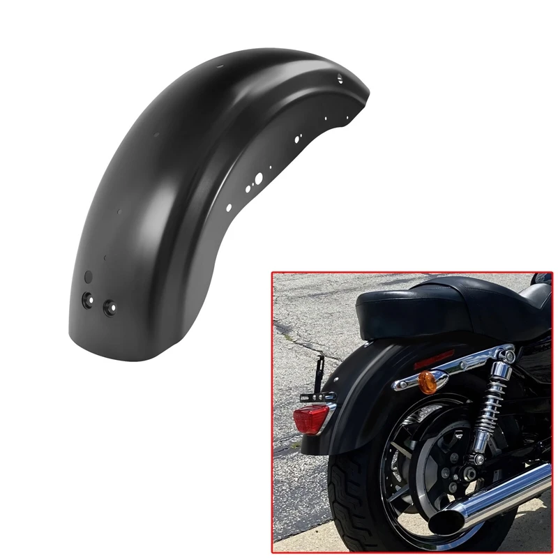 

Rear Mudguard Fender For Harley Sportster 1200 Custom XL1200C XL1200CP XL1200CA 11-Up