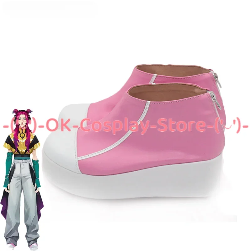 Alune Cosplay Shoes Game LOL Cosplay Boots PU Leather Shoes Halloween Carnival Prop Custom Made