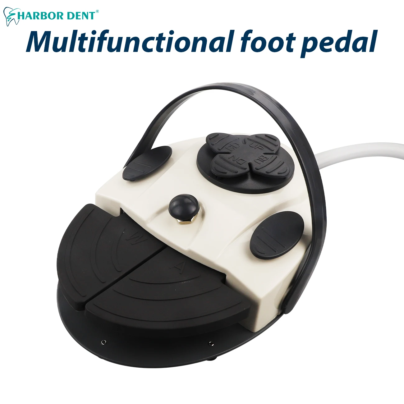 

Dental Multifunctional Foot Pedal With Tube Dentist Chair Unit Foot Control Dentistry Chair Accessories