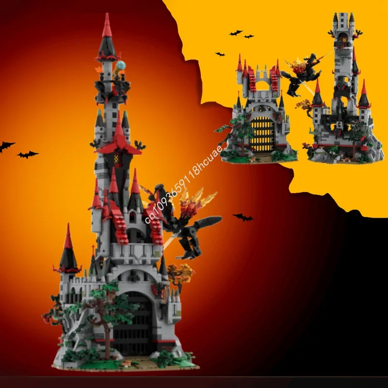 

2592pcs MOC Night Lord's Castle Building Blocks STEAM Learning Christmas toy Gift Hands-on ability up Logical thinking up