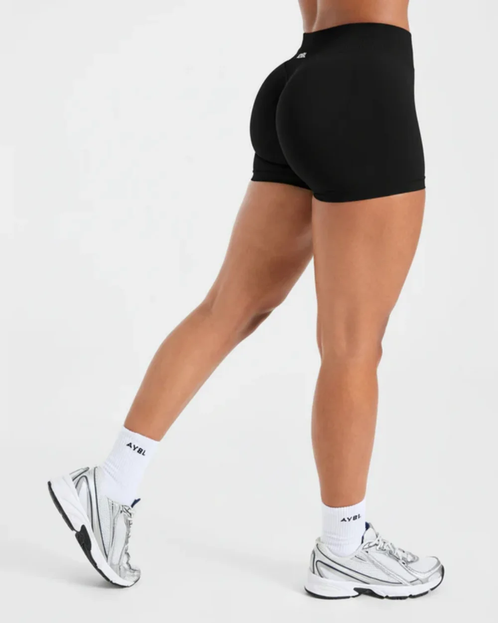 AYBL Low-Rise Yoga-Shorts – Po-formende Fitness-Shorts für Damen: Dehnbare, feuchtigkeitsableitende und rutschfeste Sportshorts – Detail 5
