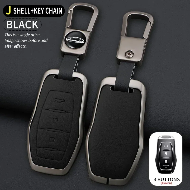 

Zinc Alloy Car Key Case For Dongfeng Scenery 580 DFSK Fengon 5 IX5 IX7 Remote Key Cover Protection Shell Bag Fob Holder Accessor