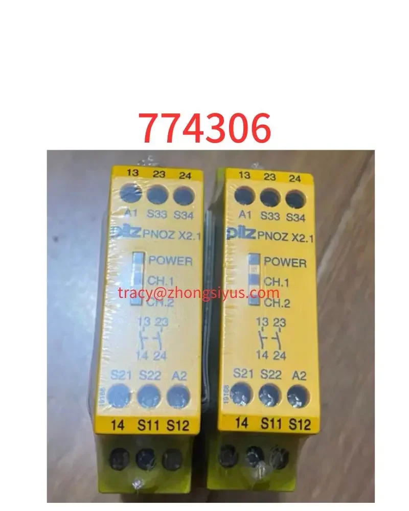 

The new 774306 PNOZ X2.1 PNOZ (safety relays)