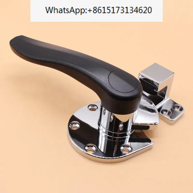 Stainless Steel Steam Box Door Handle Oven Knob Lock Cold Store Seafood Case Hinge Cabinet Pull Cookware Repair Part