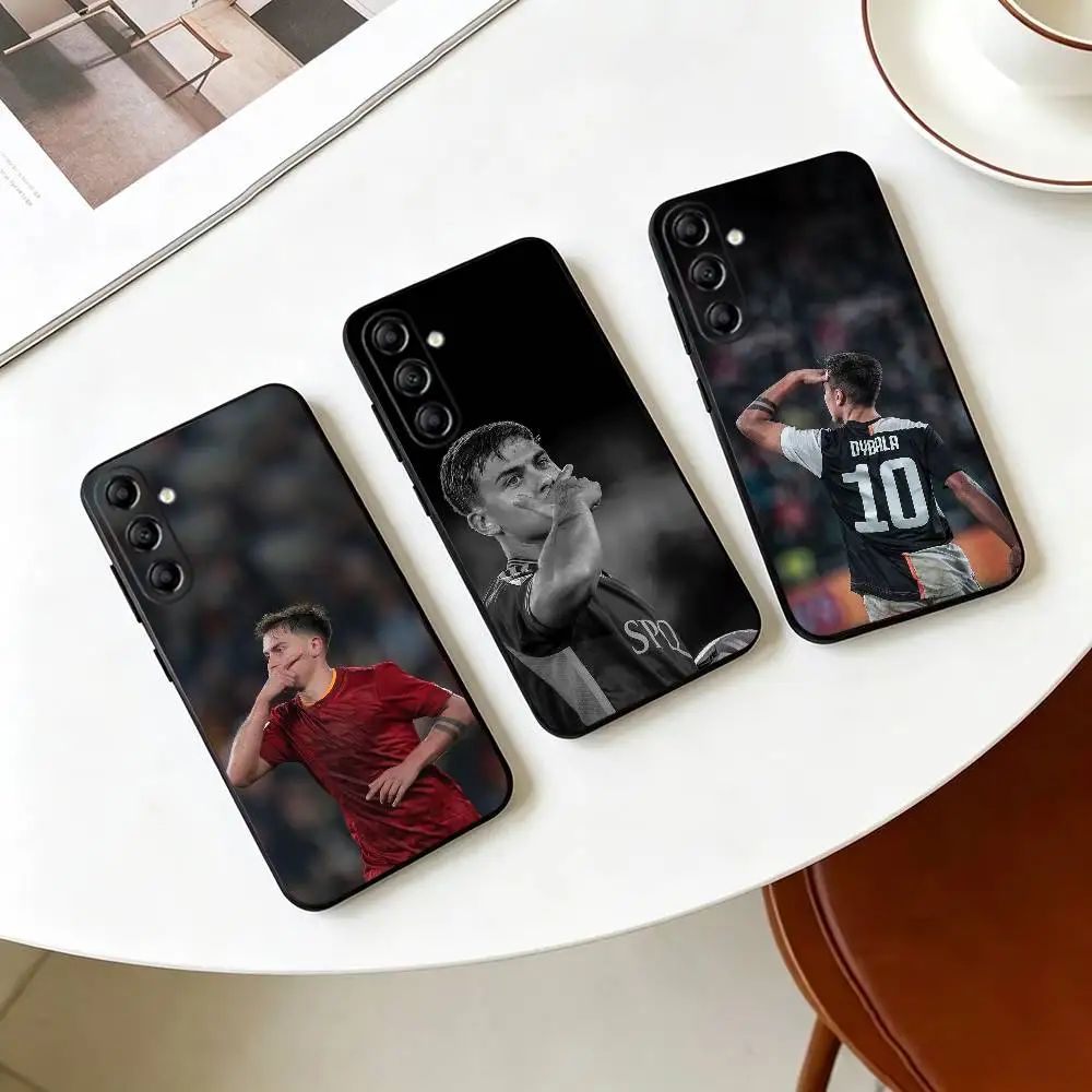 P-Paulo Dybala Football Star  Phone Case For Samsung Galaxy A73,A72,A71,A70,A53,A52,A51,Others Soft Black Cover