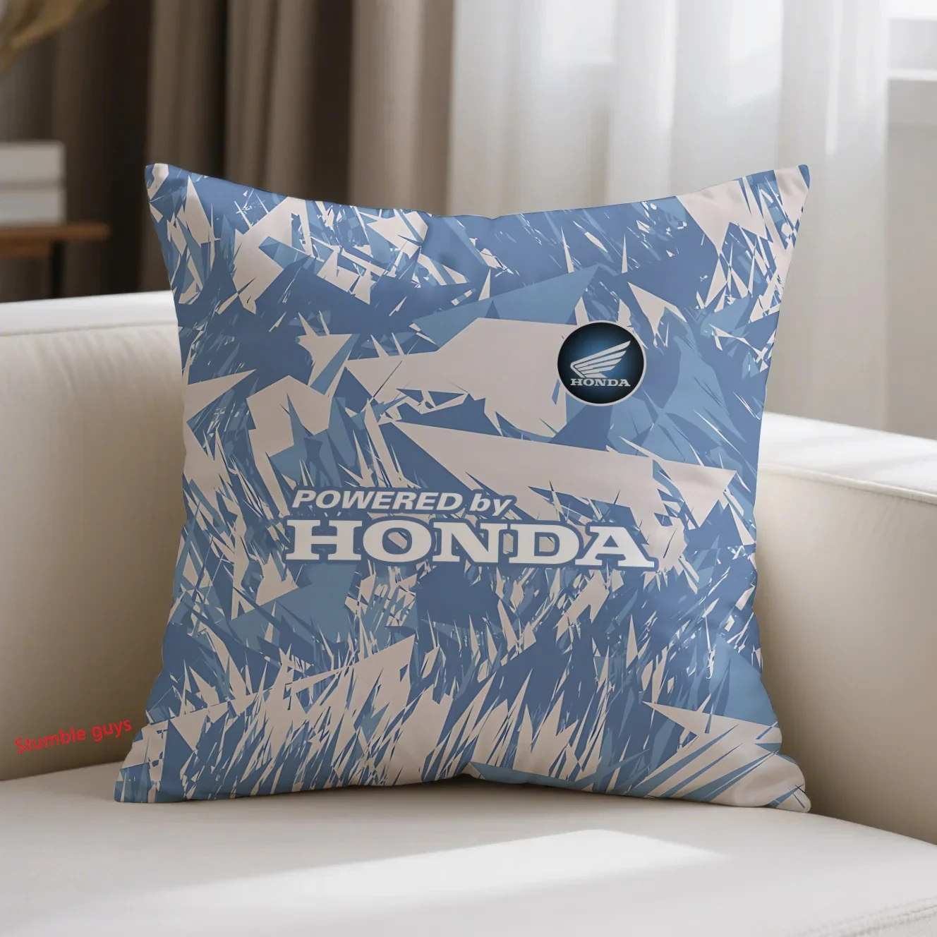 

Honda Sofa Cushion Cover 45X45cm Sports Motorcycle Racing Cozy Sofa Use