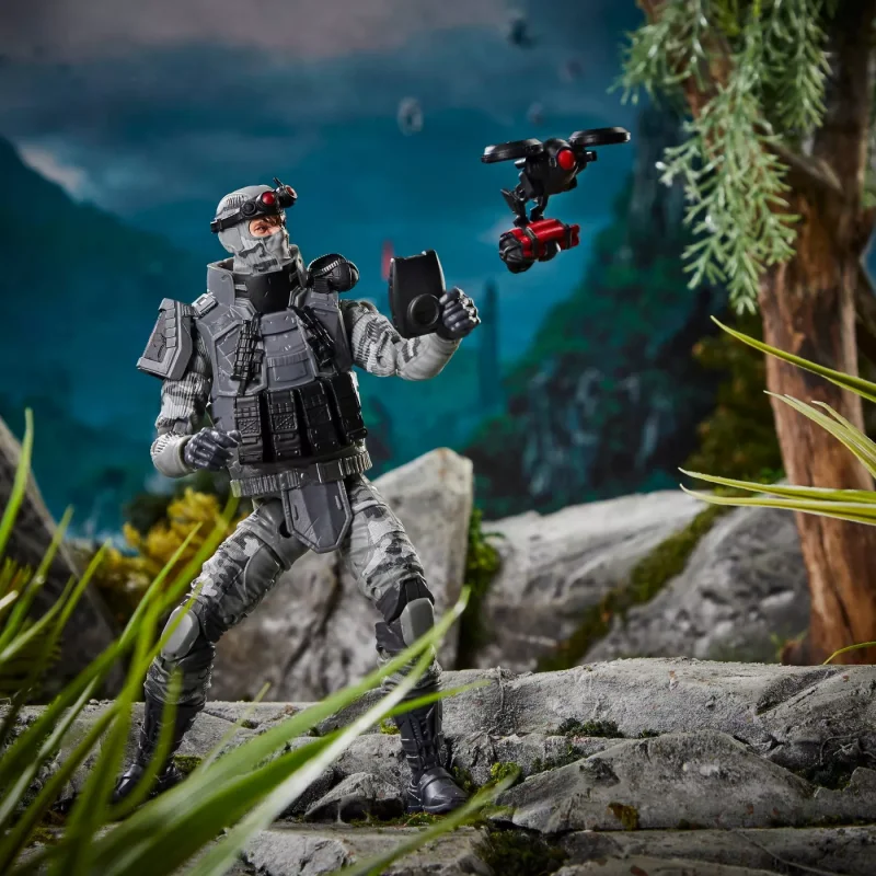 재고 Hasbro GI Joe 분류 시리즈 코브라 아일랜드 FIREFLY 모델 키트, 액션 피규어 모델 선물, 어린이용 장난감 컬렉션, 6 인치