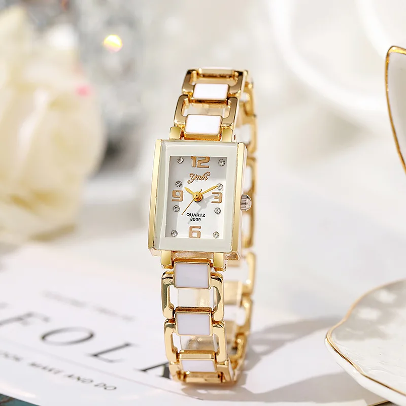 

Элегантные модные женские часы, универсальные кварцевые часы с квадратным циферблатом, роскошные женские наручные часы, подарки Relogio Feminino Montre Femme