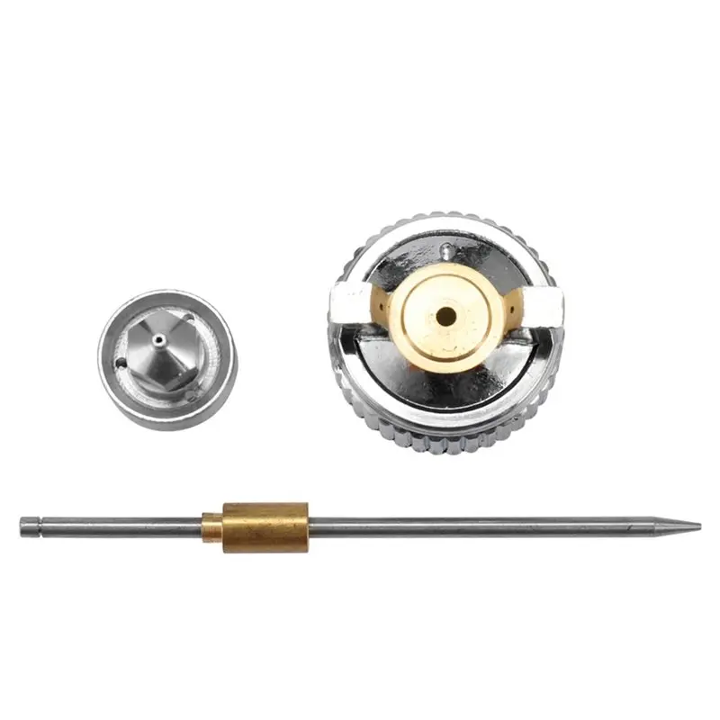 ABLK H-2000 Spuitpistool Vervangende Onderdelen - Airbrush Nozzle Naalddop 1.0Mm Verfspuiten Onderhoudsset Accessoire