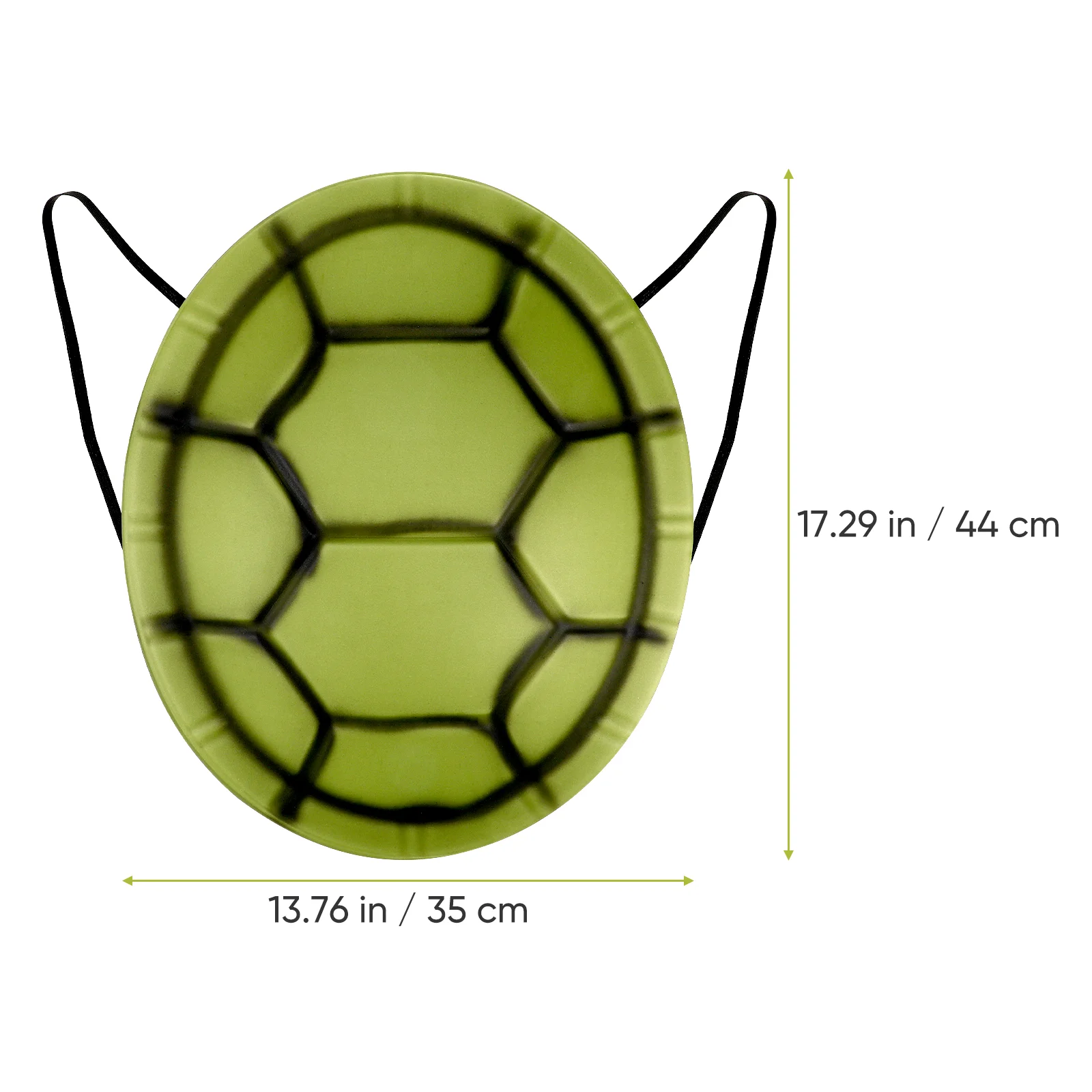 6 PCS Halloween Mask Carnival Dance Costume Props Eva Turtle Shell (6pcs) Decor Costumes Cosplay Dress Green Shells Toddler