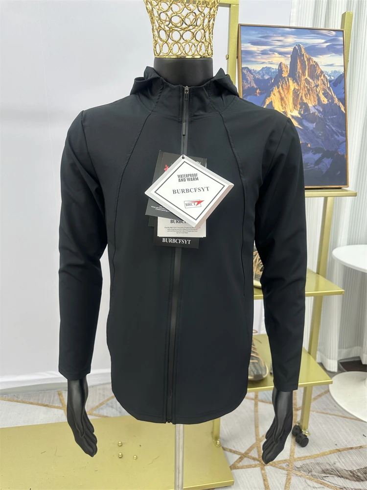 Spring Summer New Release! Woven Fabric Smooth Slippery Couple Outdoor Sports Casual Hooded Quick Dry Sun Protection Skin Clo...