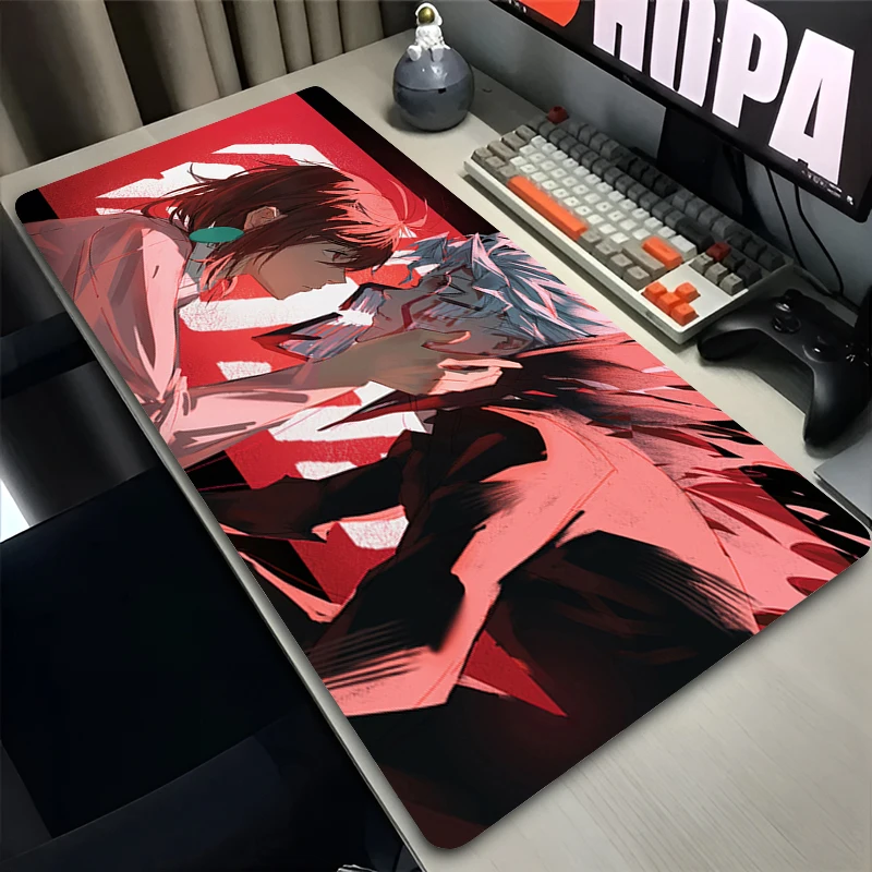 Hot Anime Mouse Pad Rubber Gaming Accessories kawaii Computer Desk Mat D-dandadan Mousepad Colorful carpet Varmilo Keyboard Pad
