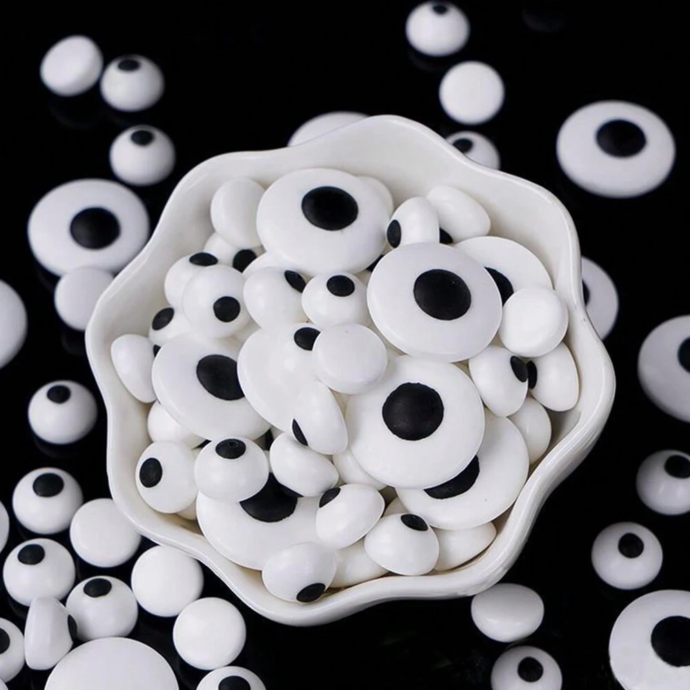 85g Bunte Augen-Halloween-Kuchendekoration Perlenkugeln DIY Gesprenkelte Rote Lippen Kuchen-Deko für Halloween-Party Backzubehör – Detail 2