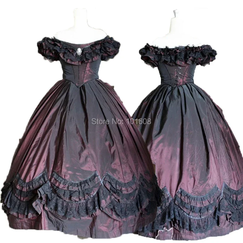 Customized!Royal Eras Pink  Renaissance Civil war Theatre 18th Court Belle Marie Antoinette DRESS Victorian dresses HL-256