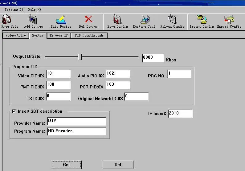 1105 Decodificador IP HD H.264 Mpeg-4 Sdi Encoder (IP punto a punto, HD-MI+SDI+YPbPr+CVBS Entrada de vídeo/AUDIO, salida AS+IP TS UDP)