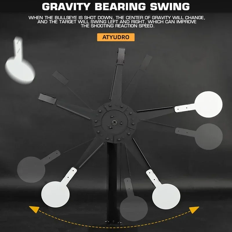 ATYUDRO оборудование для тренировок по стрельбе со звездами, аксессуары для страйкбола, пейнтбола, пейнтбола, тактического пистолета, охоты, спорта