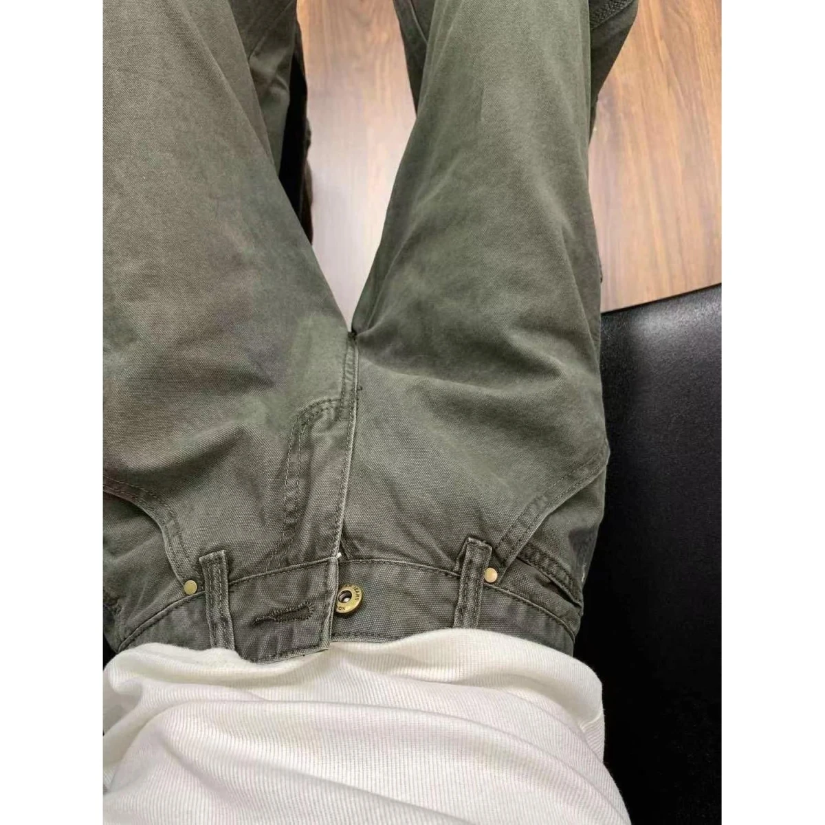 

Женские повседневные брюки в американском стиле милитари, широкие, свободного кроя, с высокой талией, осенние, в стиле lazy style, слегка расклешенные