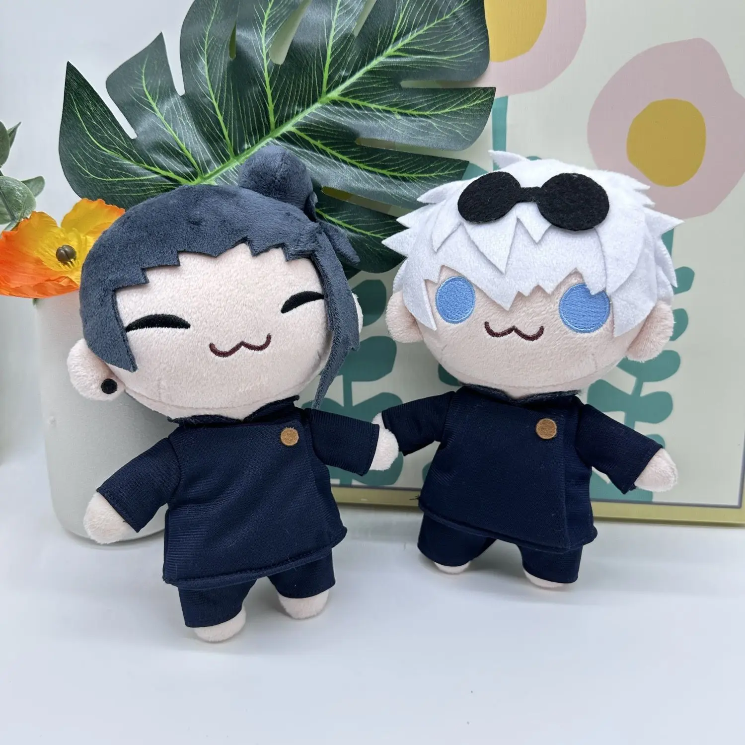 

20cm Jujutsu Kaisen anime peripherals Gojo Satoru Geto Suguru cute cotton doll, plush doll birthday gift