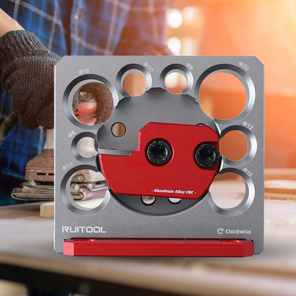 Ajustável Dowel Maker Jig com lâminas de carboneto, furadeira elétrica, fresamento, ferramenta auxiliar, madeira Dowel Maker, Woodworking Tool