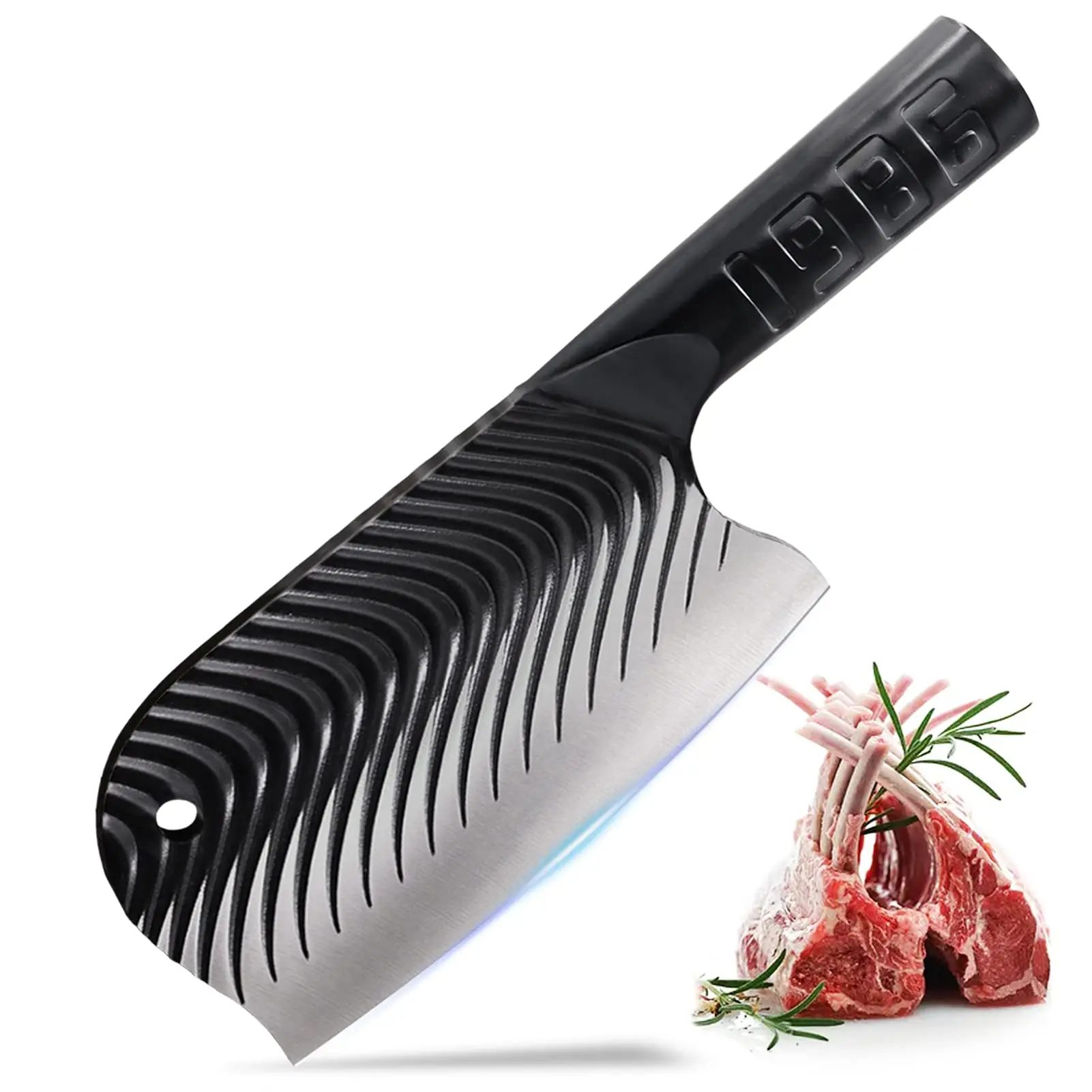 Hammer Pattern Forging Kitchen Knife  Kitchen Knife Chopping Bone Meat Slicing Chopping Dual-purpose Household Kitchen Knife