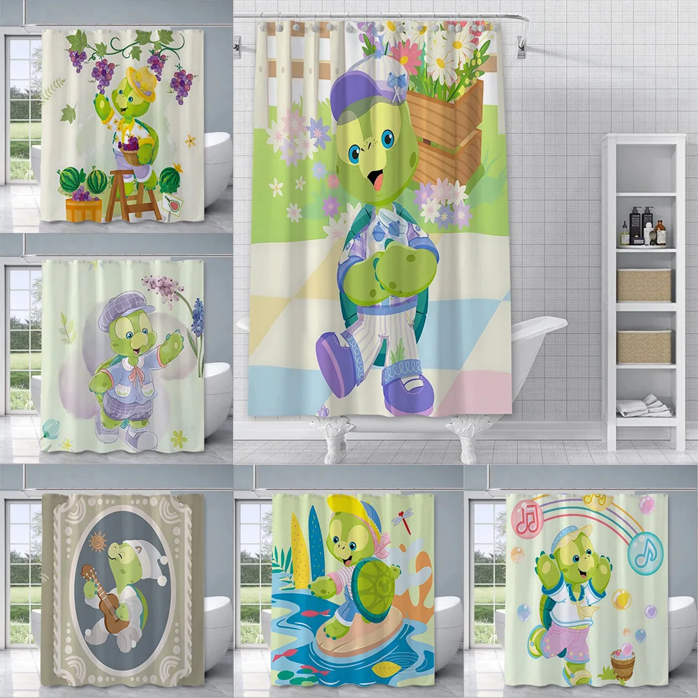 

Cute ‘Olu M-Mel Shower Curtain Waterproof Polyester Fabric Paint Colorful Bath Curtains Home Bathroom Decor Curtain With Hook