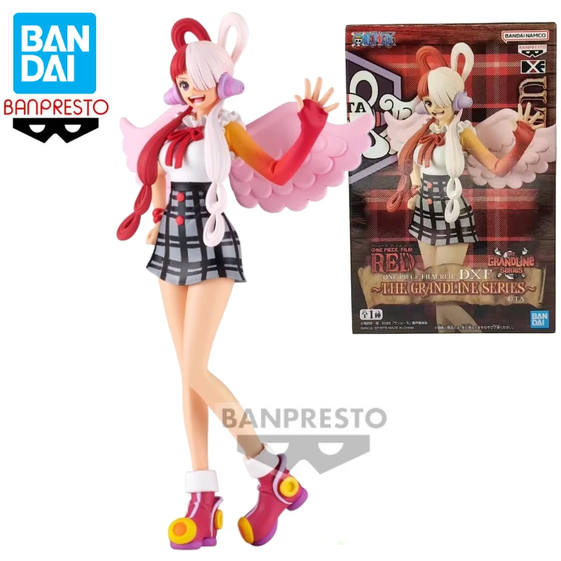 

В наличии Bandai BANPRESTO DXF The Grandline Series RED One Piece Uta Anime Фигурка Игрушка Подарочная модель Коллекция Хобби