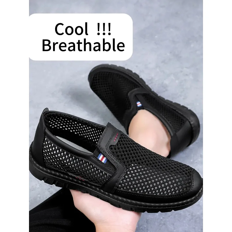 Multi-faceted ventilation holes deodorizing without covering the feet casual sneaker designer shoes Men's sneakers