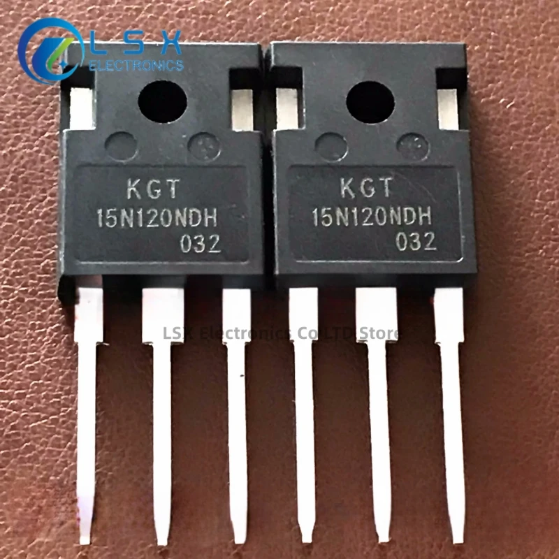 10PCS KGT15N120NDH Microwave Inverter IGBT Tube 15A 1200V Brand New Original